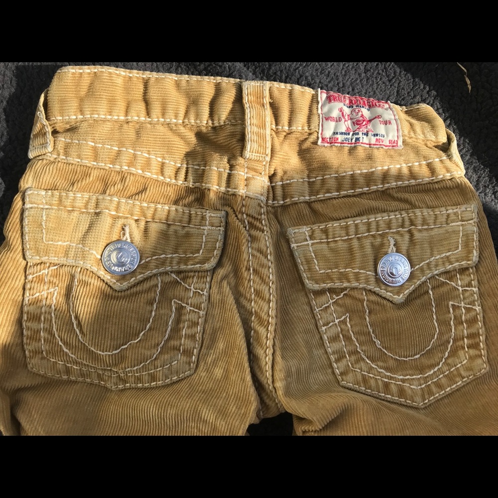 True Religion girls size 8 corduroy jeans